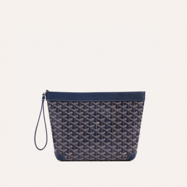 고야드 남/녀 네이비 콘티 파우치 