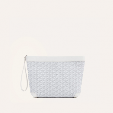 고야드 남/녀 화이트 콘티 파우치 