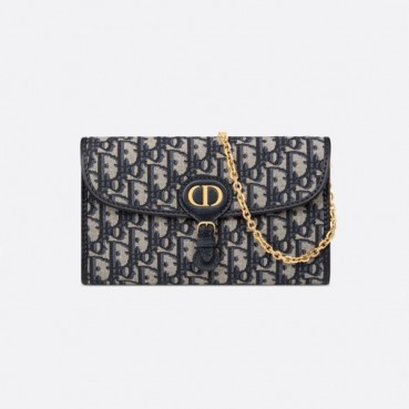 디올 여성 오블리크 바비 클러치 