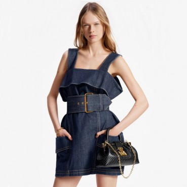 루이비통 여성 블랙 클러치백  