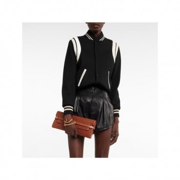 입생로랑 여성 카멜 클러치 