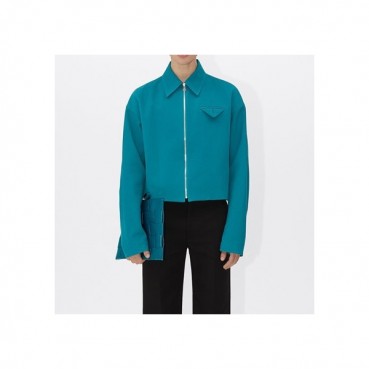 보테가베네타 남성 클래식 블루 클러치 