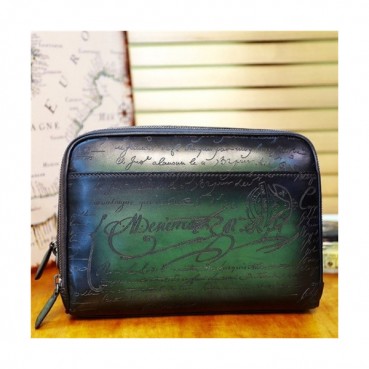 [벨루티] Berluti Custom Nino Gm Leater Clutch Bag, 18cm 