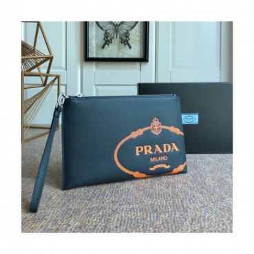 [프라다] Prada 2020 Men's Clutch Bag,28cm 