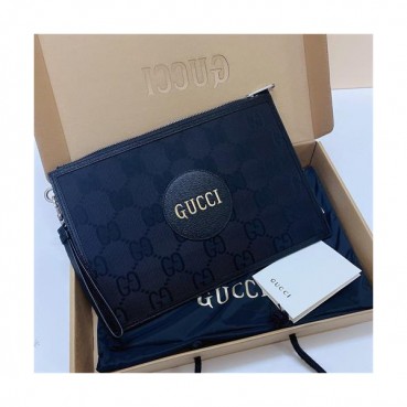 [구찌]Gucci 2020 Leather Clutch Bag 30.5CM 