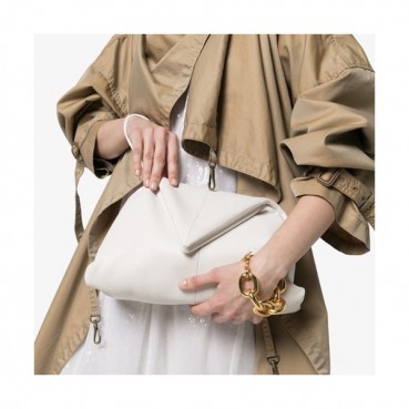 Bottega veneta Triangular Fold Clutch Bag 