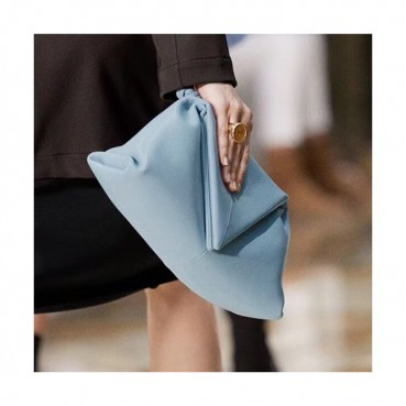 Bottega veneta Triangular Fold Clutch Bag 