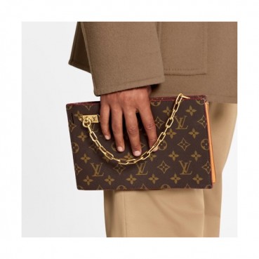 Louis Vuitton 2020 Monogram Clutch Bag ,25cm 