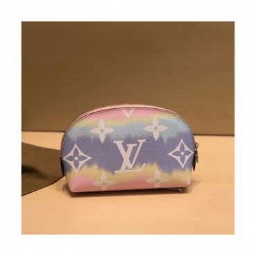 Louis Vuitton 2020 Monogram PVC Pouch Bag ,19cm 