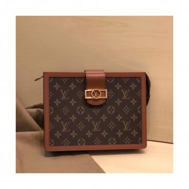Louis Vuitton 2020 Dauphine Clutch Bag,27cm 