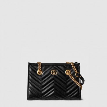 구찌 여성 GG 마몽 스몰 토트백 