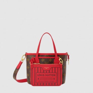 루이비통 여성 네버풀 반둘리에 인사이드 아웃 BB M28318 