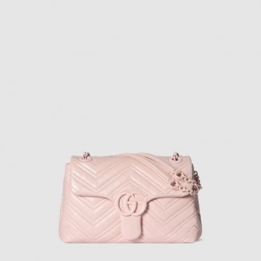 구찌 여성 GG 마몽 스몰 숄더백 