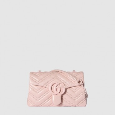 구찌 여성 GG 마몽 미니 숄더백 