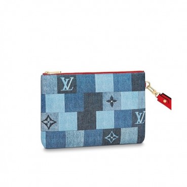 Louis Vuitton 2020 City Canvas Clutch Bag,23cm 