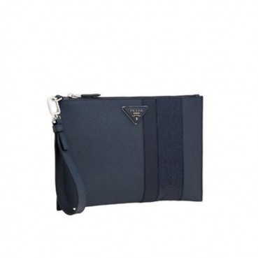 Prada 2019 Mens Clutch Bag,28CM 