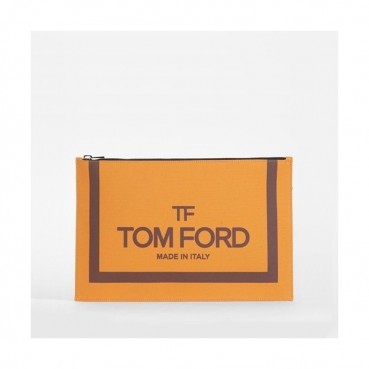Tom Ford 2019 Denim Clutch Bag,21/34cm 