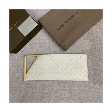 Bottega Veneta 2019 Rim Leather Clutch Bag,33cm 