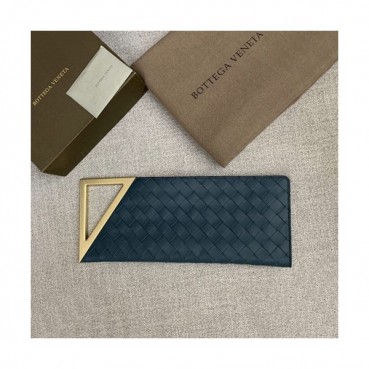 Bottega Veneta 2019 Rim Leather Clutch Bag,33cm 