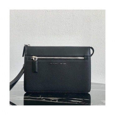 Prada 2019 Mens Clutch Bag,26CM 