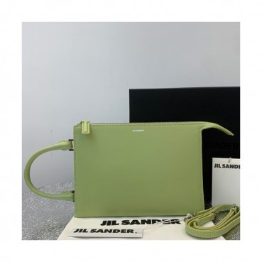 Jil Sander 2019 Tootie Leather Clutch Bag / Tote Shoulder Bag,23cm 