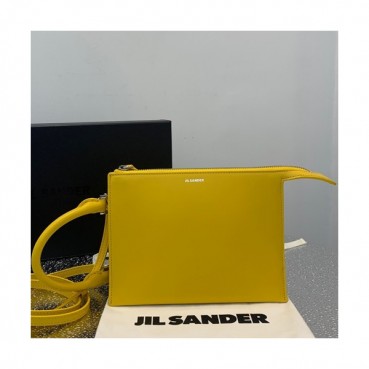 Jil Sander 2019 Tootie Leather Clutch Bag / Tote Shoulder Bag,23cm 