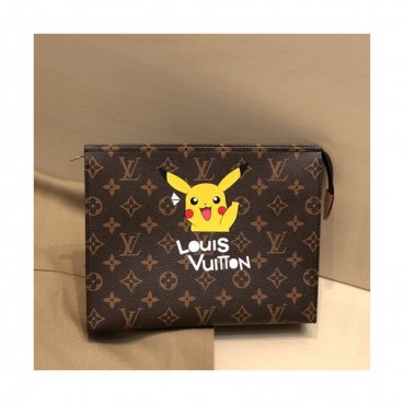 Louis Vuitton 2019 Monogram Clutch Bag,26cm 