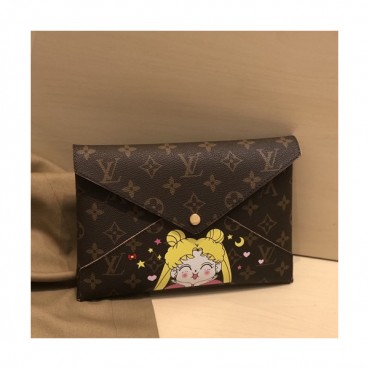 Louis Vuitton 2019 Pochette Kirigami Clutch Bag,23cm