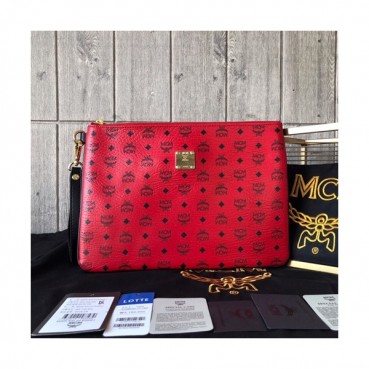 MCM 2019 Visetos Clutch Bag,30cm 