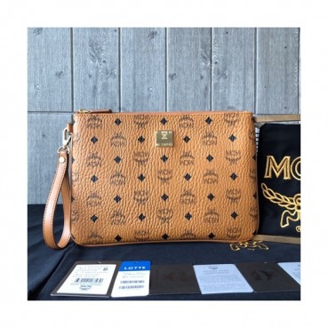 MCM 2019 Visetos Clutch Bag,30cm 