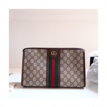 Gucci 2019 Ophidia Supreme Clutch Bag ,28.5CM 