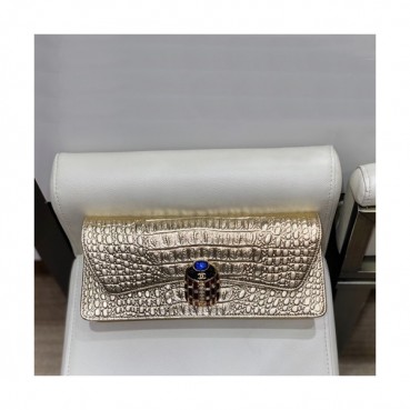 Chanel 2019 Ladies Leather Clutch Bag,30CM 