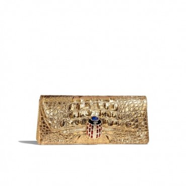 [매장판]Chanel 2019 Ladies Leather Clutch Bag,30CM 