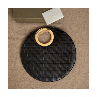 Bottega Veneta 2019 Rim In Maxi Intreccio Leather Clutch Bag,27cm 