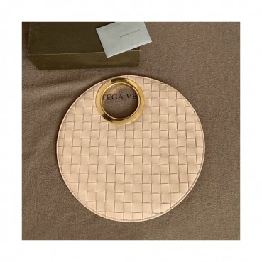 Bottega Veneta 2019 Rim In Maxi Intreccio Leather Clutch Bag,27cm 