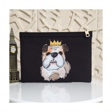 Dolce&Gabbana 2019 Nylon Clutch Bag ,30CM 