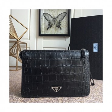 Prada 2019 Mens Clutch Bag,26CM 