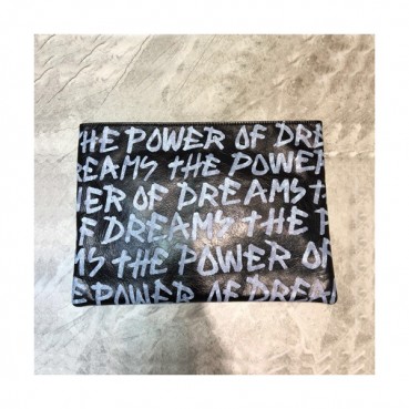 Balenciaga 2019 Leather Clutch Bag,34CM 