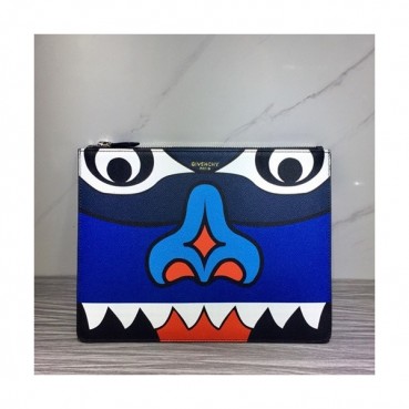 Givenchy 2019 Leather Clutch Bag,30cm 