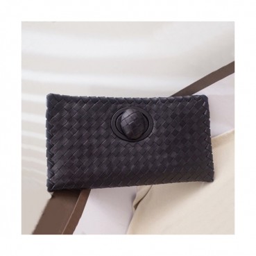 Bottega Veneta 2019 Leather Clutch Bag,27cm 