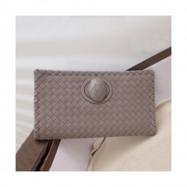 Bottega Veneta 2019 Leather Clutch Bag,27cm 