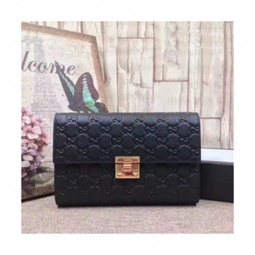 Gucci 2019  Padlock Leather Clutch Bag ,22CM 