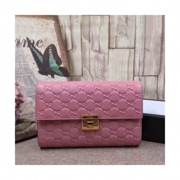 Gucci 2019  Padlock Leather Clutch Bag ,22CM 