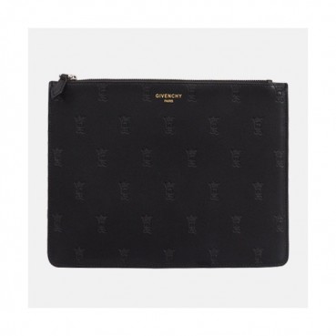 Givenchy 2019 Leather Clutch Bag,30cm 