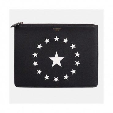 Givenchy 2019 Leather Clutch Bag,30cm 