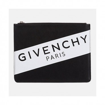 Givenchy 2019 Leather Clutch Bag,30cm 