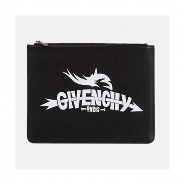 Givenchy 2019 Leather Clutch Bag,30cm 