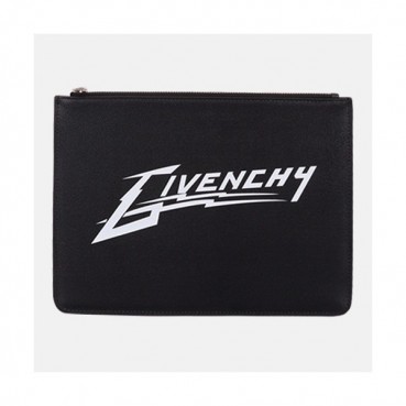 Givenchy 2019 Leather Clutch Bag,30cm 