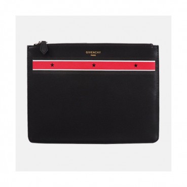 Givenchy 2019 Leather Clutch Bag,30cm 