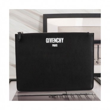 Givenchy 2019 Leather Clutch Bag,30cm 